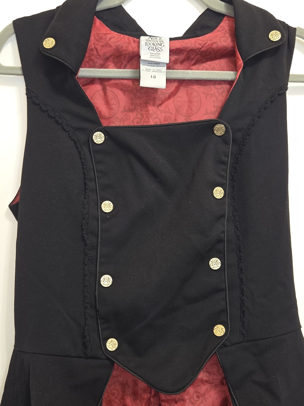 Through The Looking Glass Vest And Tailcoat SzL - Picture 3 of 7